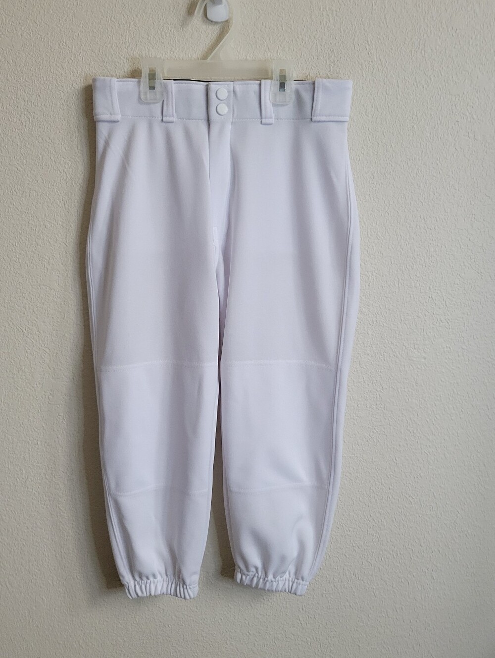 Franklin Deluxe Baseball-Softball Knicker Style Pants White Size Youth Large